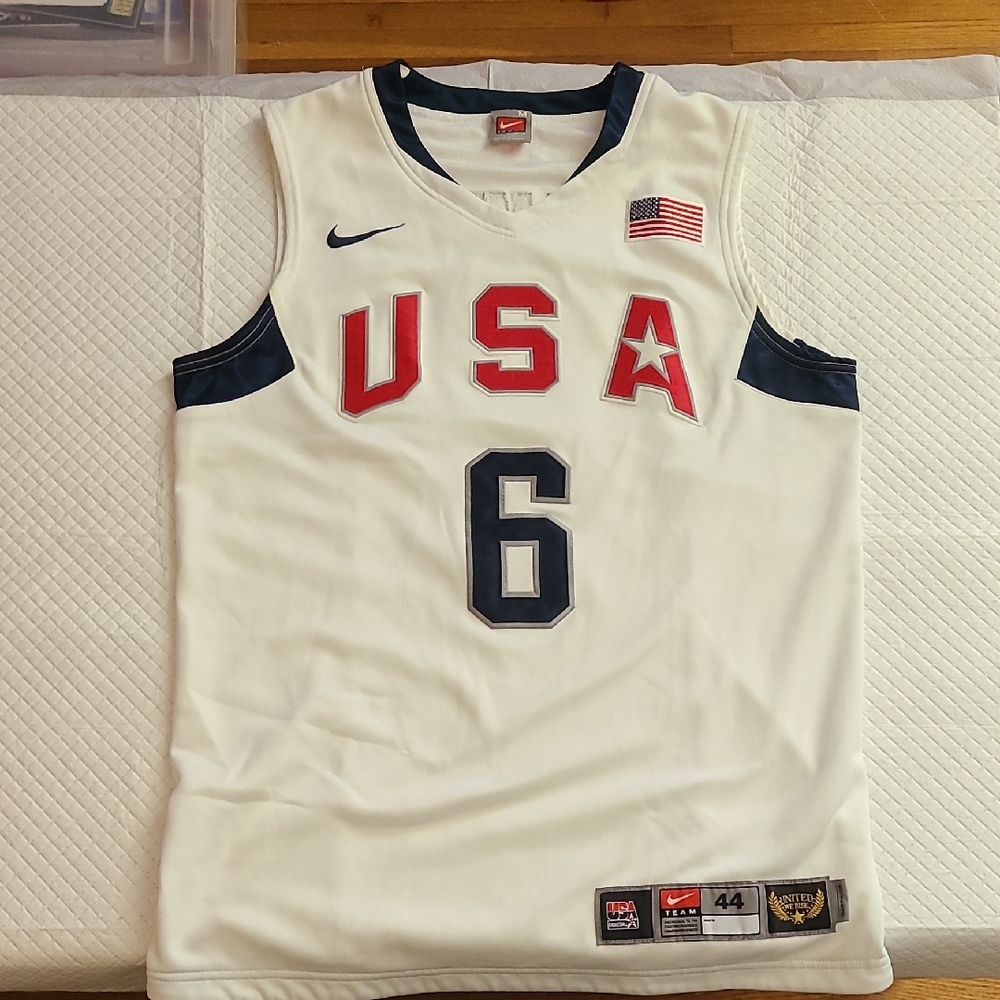 Lebron James Olympic Jersey.